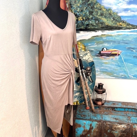 ⭐️Andree By Unit, Softest Rosy Mauve, Front-Knot Dress,So Soft & Easy,Size M - Picture 9 of 16